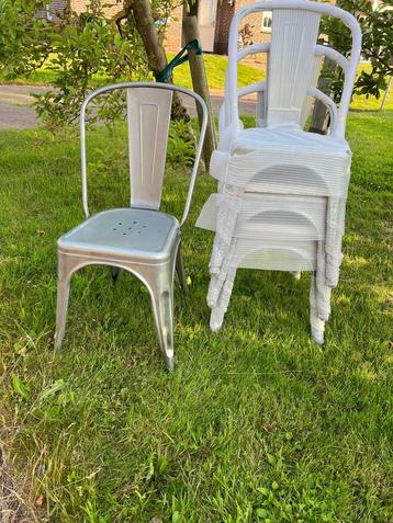 4 tuinstoelen vintage NIEUW beschikbaar voor biedingen