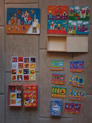 Sinterklaas puzzels en spelletjes beschikbaar voor biedingen
