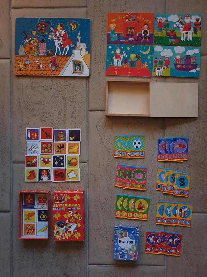 Sinterklaas puzzels en spelletjes, Diversen, Sinterklaas, Zo goed als nieuw, Ophalen of Verzenden