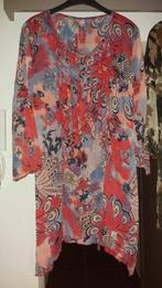 lange voile blouse, tuniek, 38/40, 2 stuks, of Comme Ca, Ophalen of Verzenden, Zo goed als nieuw, Maat 38/40 (M), Blauw