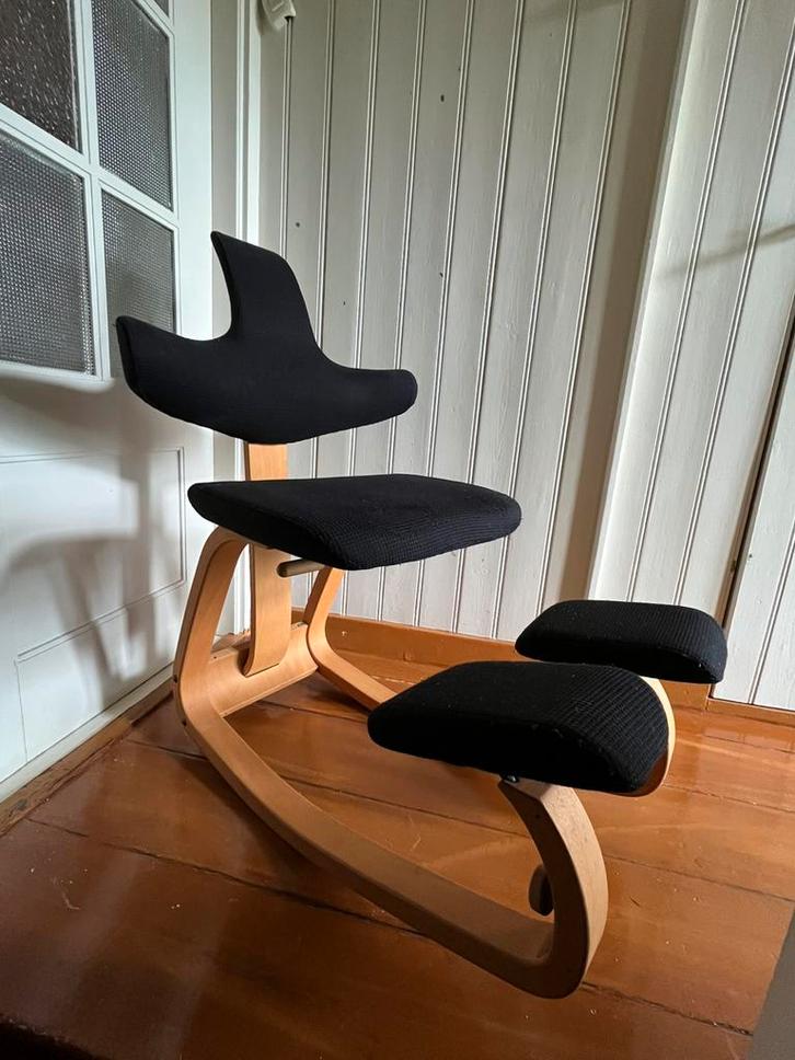 Stokke varier kniestoel ergonomische zit verstelbaar, Huis en Inrichting, Fauteuils, Gebruikt, Ophalen of Verzenden