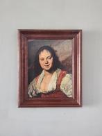 Zigeunermeisje /Frans hals /Reproductie, Huis en Inrichting, Minder dan 50 cm, Ophalen of Verzenden, Zo goed als nieuw, Schilderij