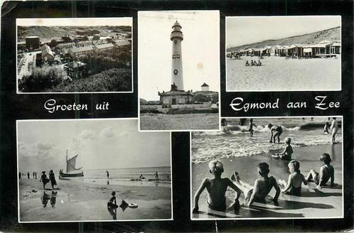 (381-086-015) Egmond aan Zee Groeten uit, Verzamelen, Ansichtkaarten | Nederland, Noord-Holland, Verzenden