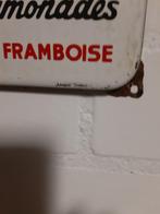 Emaille reclamebord  ' trofee '  (  drie hoefijzers breda ), Verzamelen, Ophalen of Verzenden, Zo goed als nieuw, Reclamebord