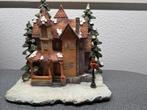 Kerstdecoratie Huisje - Hard Plastic, Ophalen of Verzenden