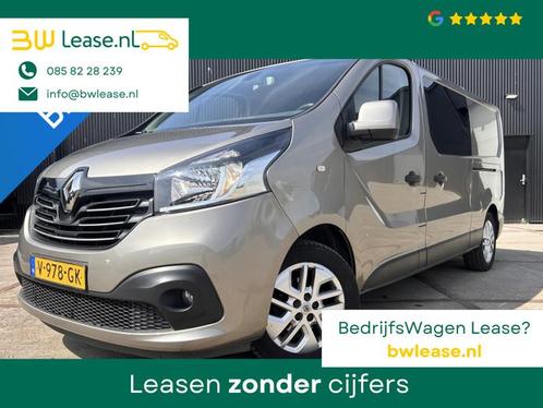 Renault Trafic 1.6 dCi 125pk L2H1 DC Luxe MARGE | 2x schuifd, Auto's, Bestelauto's, Bedrijf, Lease, Financial lease, ABS, Achteruitrijcamera
