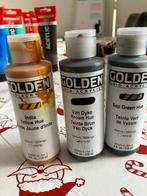 Acrylverf en canvas, Ophalen, Gebruikt