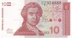 Kroatië 10 dinar 1991, Verzenden, Overige landen, Los biljet