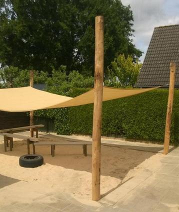 Zonnedoekpaal schaduwdoekpaal schutting terras lange paal beschikbaar voor biedingen