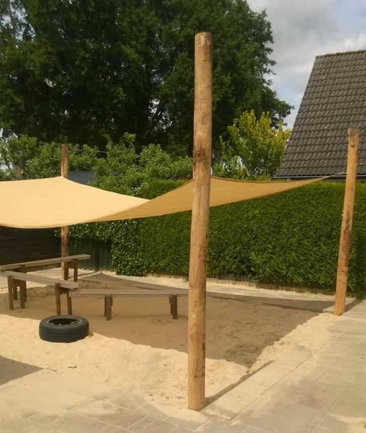 Zonnedoekpaal schaduwdoekpaal schutting terras lange paal, Tuin en Terras, Palen, Balken en Planken, Nieuw, Palen, Ophalen of Verzenden