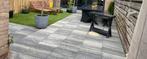 Tuintegels Basito 60x60 + Opsluitbanden, Tuin en Terras, Ophalen, Zo goed als nieuw, 10 m² of meer, Beton