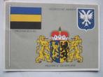 K66 Gelderland Arnhem Provincievlag en wapen, Verzamelen, Ansichtkaarten | Nederland, Verzenden, 1940 tot 1960, Ongelopen, Gelderland