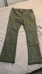 Forestgreen flared slim fit jeans, Ophalen of Verzenden, Zo goed als nieuw, Maat 52/54 (L)