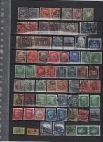 3 bladen postzegel Duitse Rijk, Ophalen of Verzenden, Gestempeld, Overig, Gestempeld