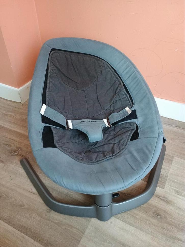 Wipstoel Nuna Leaf Grijs, Kinderen en Baby's, Wipstoeltjes, Gebruikt, Overige merken, Ophalen of Verzenden