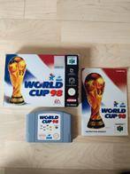 World cup 98 Nintendo 64 compleet, Spelcomputers en Games, Games | Nintendo 64, Sport, Ophalen of Verzenden, Zo goed als nieuw