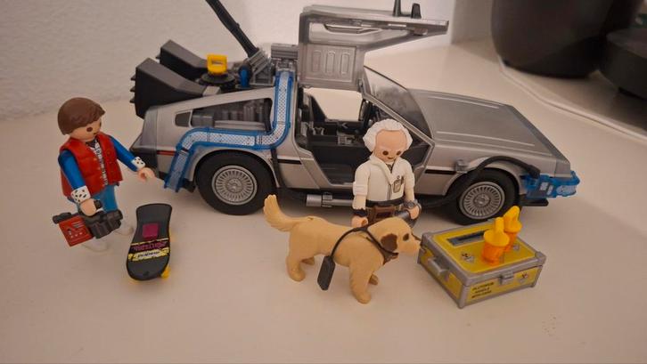 Playmobil Back to the Future DeLorean 70317, Kinderen en Baby's, Speelgoed | Playmobil, Gebruikt, Complete set, Ophalen of Verzenden
