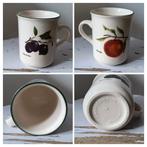 Vintage mok, Carrigdhoun Ireland, Orange / Quetsches kunst, Gebruikt, Ophalen of Verzenden, Overige stijlen, Kop(pen) en/of Schotel(s)