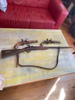 Set antieke spaanse pistolen met geweer.Periode Napoleon., Antiek en Kunst, Ophalen