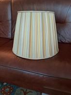 Mooie gave zijde lampen kap, Huis en Inrichting, Lampen | Lampenkappen, Ophalen of Verzenden, Zo goed als nieuw, Rond