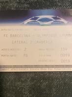 FC BARCELONA-OLYMPIQUE LYONNAIS 12/09/2007 CHAMPIONS LEAGUE, Tickets en Kaartjes, September, Losse kaart, Eén persoon