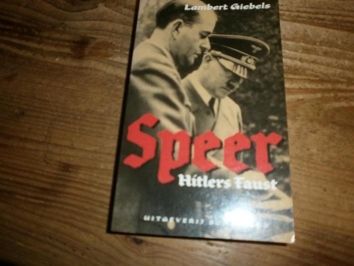 Speer hitlers faust lievelingsarchitect van de nazis, Boeken, Oorlog en Militair, Gelezen, Overige onderwerpen, Tweede Wereldoorlog