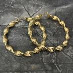 14k gouden wokkels groot model nieuw, Ophalen of Verzenden, Nieuw, Goud