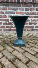 Tuinvaas Gietijzer louvre vaas Hoog 38 cm. Bloempot, Tuin en Terras, Ophalen, Gebruikt