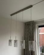 Hanglampen, Huis en Inrichting, Lampen | Hanglampen, Ophalen, Zo goed als nieuw, Glas, 50 tot 75 cm