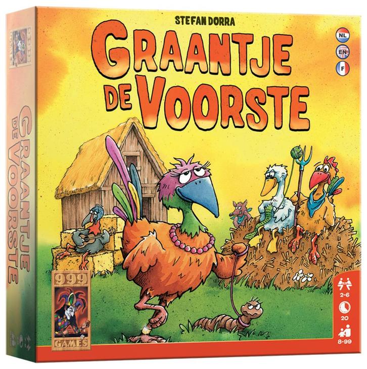 Graantje De Voorste 999 Games Kaartspel Nieuw, Hobby en Vrije tijd, Gezelschapsspellen | Kaartspellen, Nieuw, Een of twee spelers