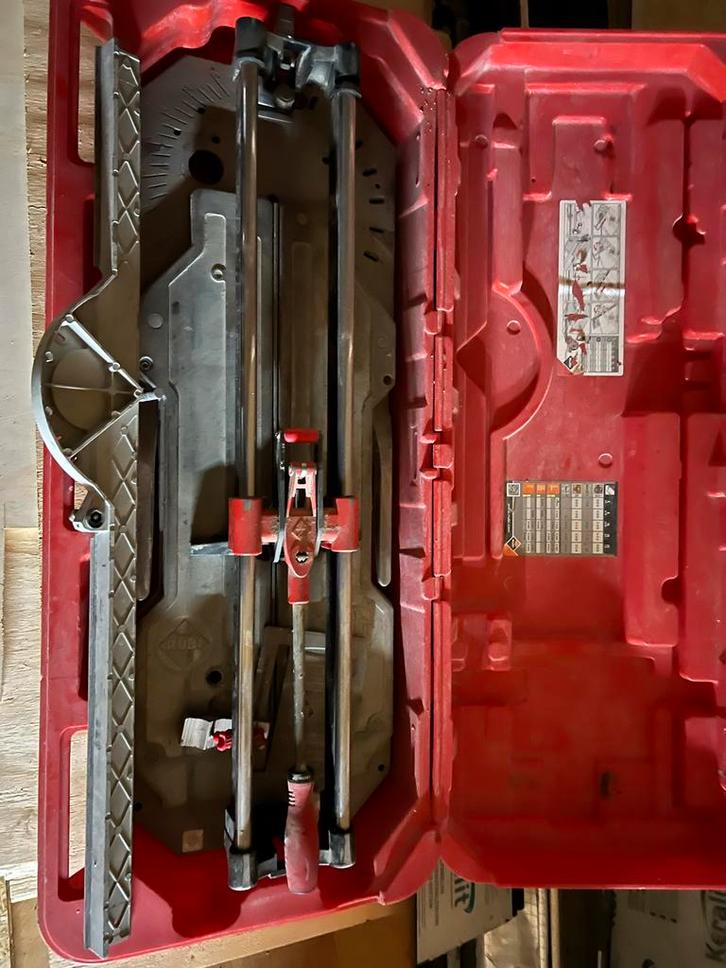 Rubi TX-700 Tegelsnijder, Doe-het-zelf en Verbouw, Gereedschap | Overige machines, Gebruikt, Ophalen of Verzenden