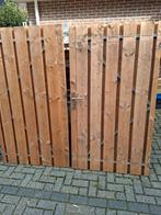 Dubbele poort tuinpoorten Schuttingdeuren, Ophalen, Nieuw, 200 cm of meer, 150 tot 200 cm