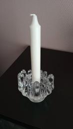 Kosta Boda Polar kristalglas kandelaar, Göran Warff, Zweden, Ophalen of Verzenden
