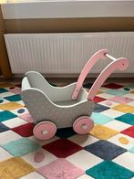 Poppenwagentje, Kinderen en Baby's, Speelgoed | Houten speelgoed, Ophalen, Zo goed als nieuw, Duw- of Trekspeelgoed