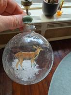 6 x kerstbal met hert en losse sneeuw, Ophalen