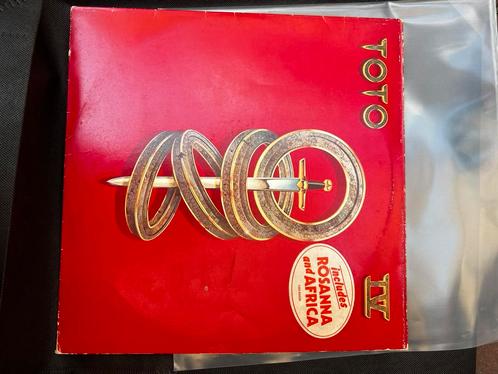 Toto LP elpee, Cd's en Dvd's, Vinyl | Hardrock en Metal, Zo goed als nieuw, Ophalen of Verzenden