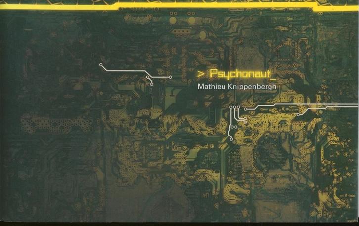 Psychonaut; Mathieu Knippenbergh; 2011, Boeken, Kunst en Cultuur | Beeldend, Zo goed als nieuw, Verzenden