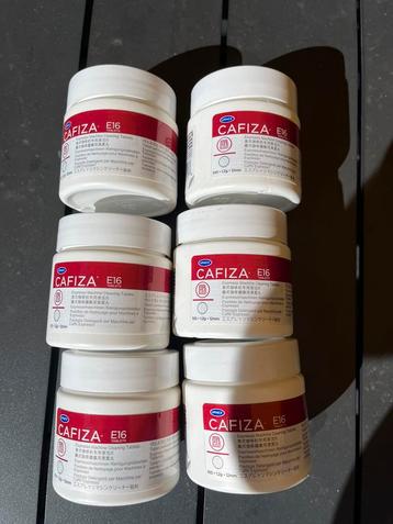 Cafiza E16 reiniging tablets beschikbaar voor biedingen