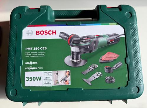 Bosch multitool PMS 350 CES (-25%), Doe-het-zelf en Verbouw, Gereedschap | Zaagmachines, Gebruikt, Overige typen, Minder dan 600 watt