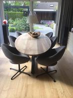 Pilat en Pilat, Tom ovaal eetkamertafel walnoot, Ophalen, Design, Vijf personen of meer, Ovaal