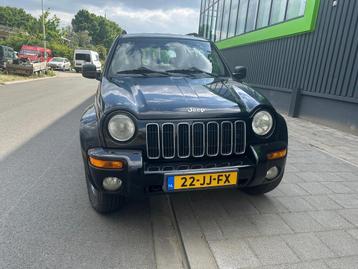 Jeep Cherokee 3.7 V6 AUT 2002 Zwart beschikbaar voor biedingen
