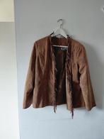Bruin Jasje Maat 40-42, Maat 38/40 (M), Bruin, Ophalen of Verzenden, Zo goed als nieuw