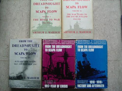 From the Dreadnought tot Scapa Flow, Royal Navy 1904 - 1919, Verzamelen, Militaria | Algemeen, Marine, Boek of Tijdschrift, Engeland