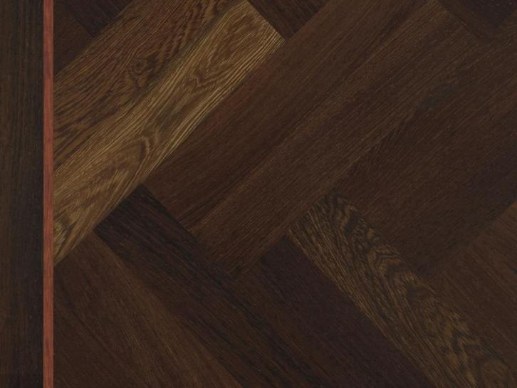 Originele Panga Panga Wenge vloer ca 35m2 of 70m2, Huis en Inrichting, Stoffering | Vloerbedekking, Gebruikt, Parket, Bruin, 25 tot 50 m²