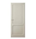 HDF voorgelakt tijdloze binnendeur met panelen, Niet ingevuld, 80 tot 100 cm, Binnendeur, Niet ingevuld