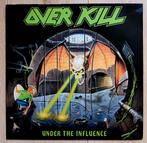 Overkill - Under the influence lp vinyl thrash rock speed, Ophalen of Verzenden, Gebruikt