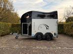 Prachtige 2 paards cheval liberte, zadelkamer vol aluminium, Dieren en Toebehoren, Paarden en Pony's | Trailers en Aanhangwagens
