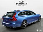 Volvo V90 2.0 T4 R-DESIGN / DEALER ONDH / SCANDINAVIAN LINE, Blauw, 1616 kg, 92 €/maand, Bluetooth