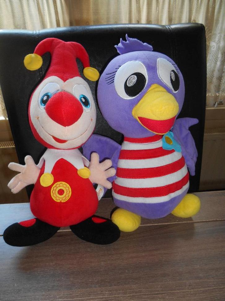 Efteling Jokie en Jet knuffels, Verzamelen, Efteling, Gebruikt, Overige typen, Ophalen of Verzenden