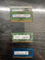 4GB PC3L Verschillende merken ZIE OMSCHRIJVING!, Computers en Software, RAM geheugen, Gebruikt, DDR3, Ophalen of Verzenden, Laptop